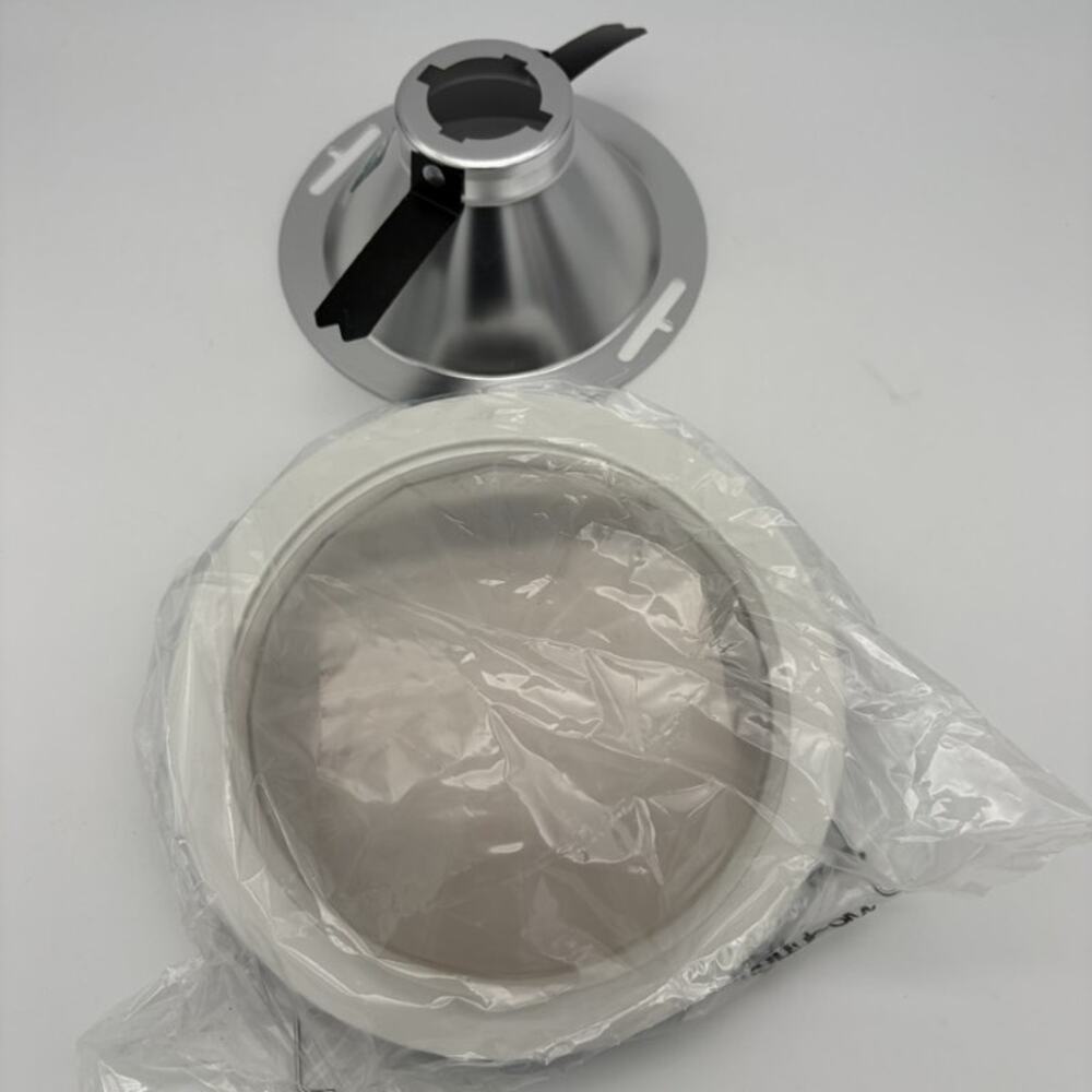 New Juno AIR-LOC Recessed Decorative Etched Plastic Light Trim Kit P0326-AN